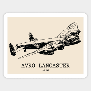 Avro Lancaster WWII British Heavy Bomber Sticker